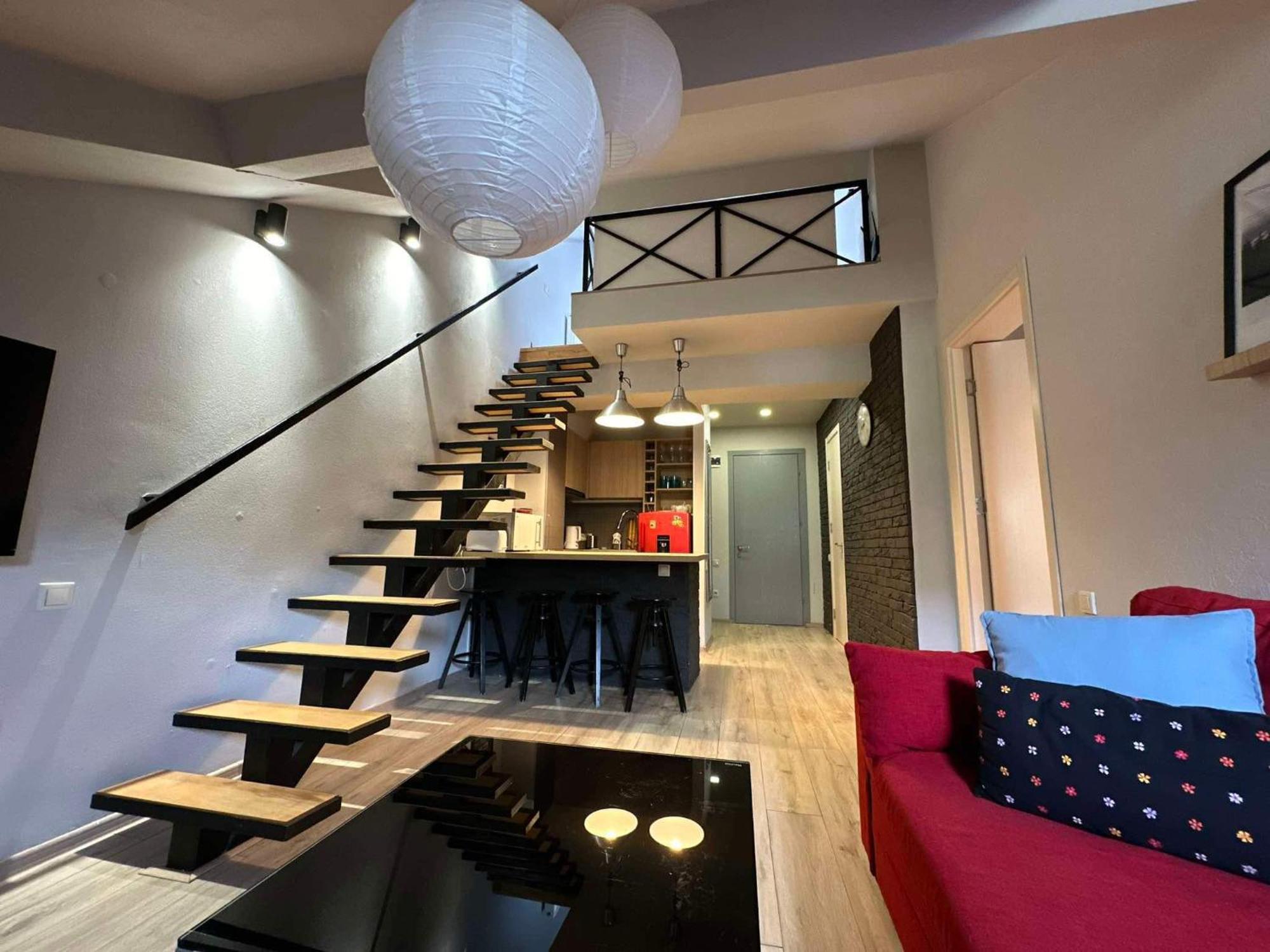 Two Level Apartment Near Gondola กูเดาริ ภายนอก รูปภาพ